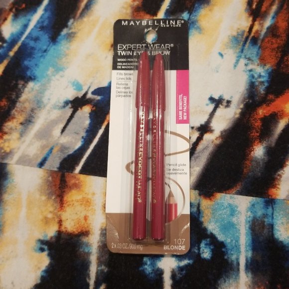 🆕️Maybelline Expert Wear Twin Brow & Eye Pencils - Picture 1 of 2